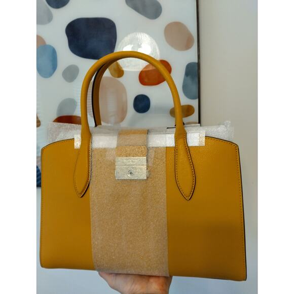 Kate Spade | Purse | Wild Senna | Voyage | satchel | Small grain | NWT - Picture 8 of 12